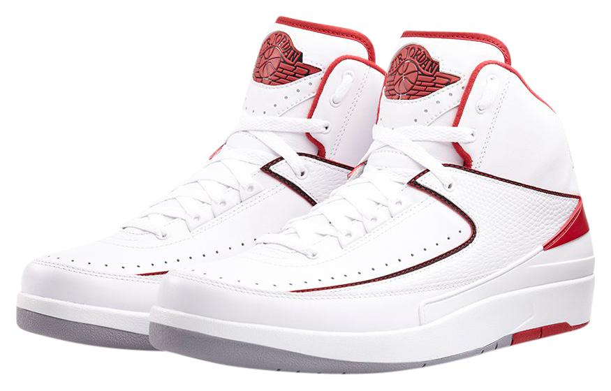Jordan 2 Retro White Red 2014 385475-102