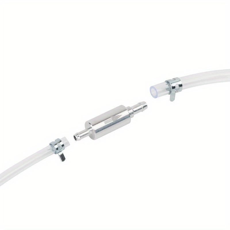 Universal Bremssystem Aluminium Gummi Kupplung Bremsentlüftungsschlauch Rohr Entlüftungswerkzeug Motorrad Autoteile Autozubehör