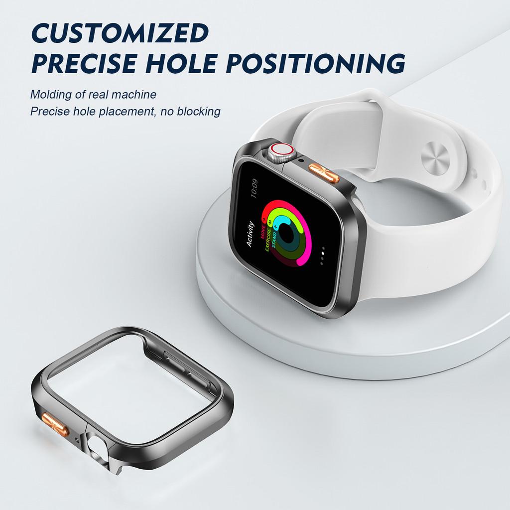 Hard PC Protective Case Frame Bumper Cover for Apple Watch 42mm 44mm 45mm 46mm 49mm Iwatch Series11 10 9 8 7 6 5 4 3 2 1SE Ultra