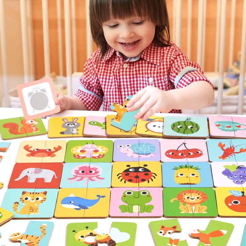 Large Animal Puzzle for Kids 2-3 Years - Educational Toy for Early Development