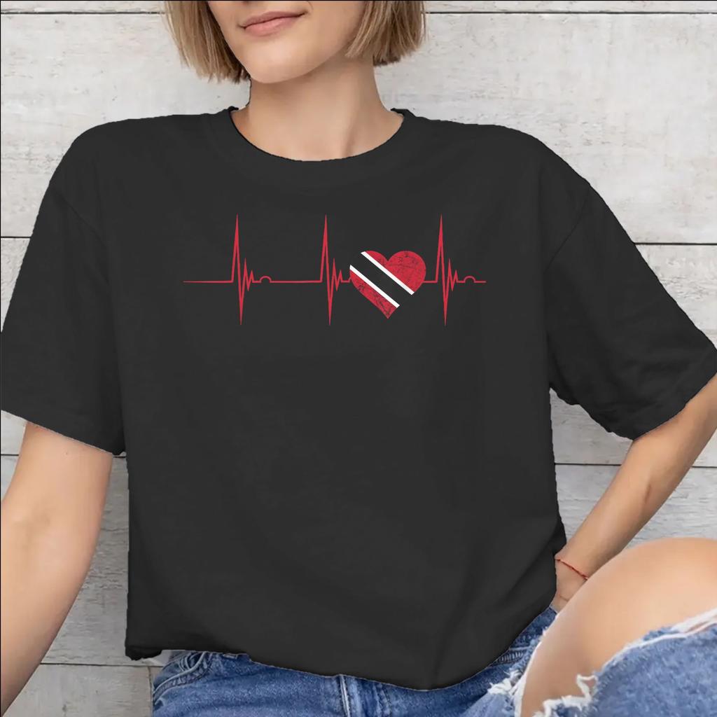 Unisex Unisex New Arrival Trinidad and Tobago Flag Football T Shirt Tee Cotton Tshirts Clothing