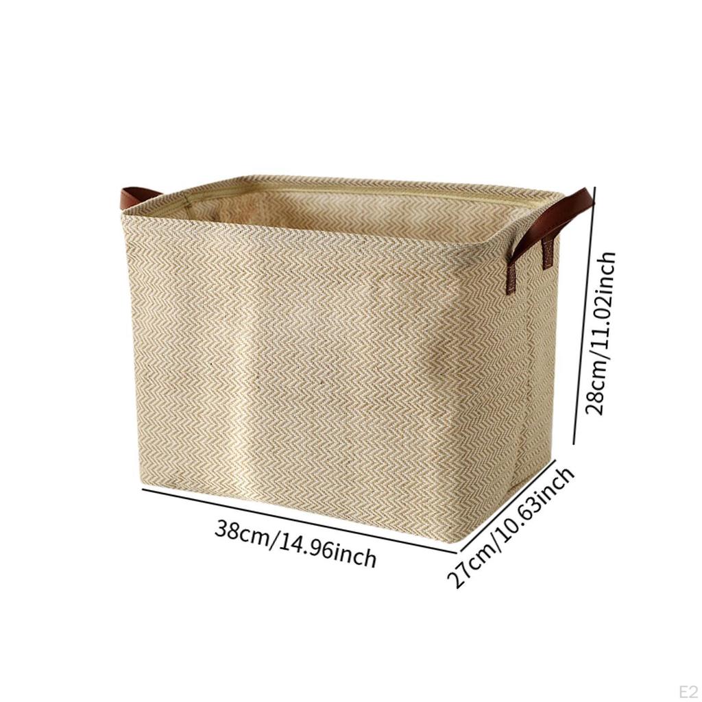 Wardrobe Storage Basket Laundry Multipurpose Box Bin for Clothes Towels Books
