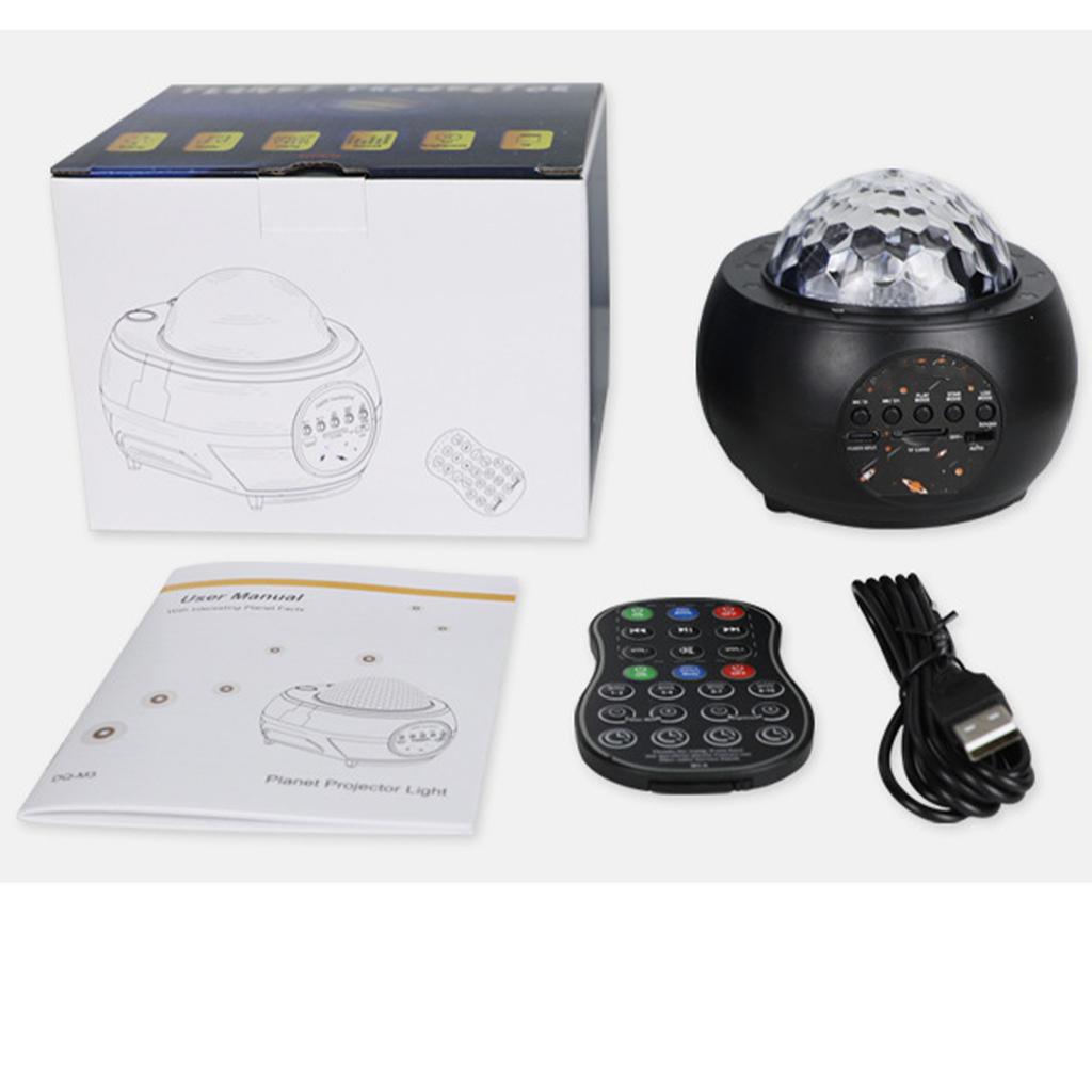 Charging Mini APP Starry Sky Projector Moon Bedroom Atmosphere Light Children's LED Human Body Sensor Pat Night Light