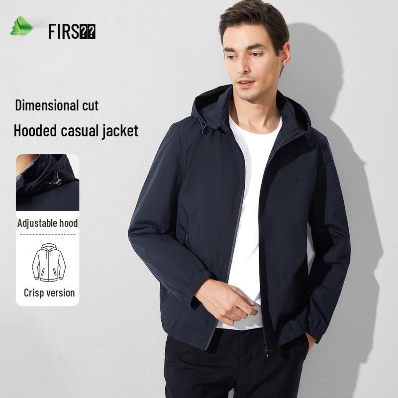 

Shanshan Men s Business Casual Spring/Autumn Hooded Jacket M 170/88A