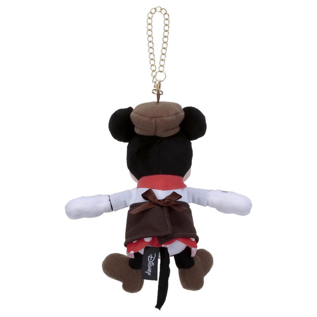 Takara Tomy Arts Personaj Disney Breloc cu Lanțișor Mascotă Minnie Mouse în Costum de Brutăreasă