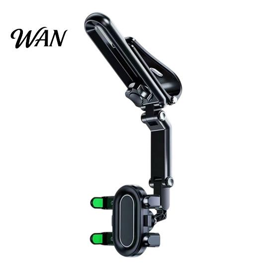 Sun Visor Phone Mount Holder Secure Car Anti-Slip Clamp Driver Safety 360-Degree Rotatable Adjustable for Most Smartphones Anti-slip