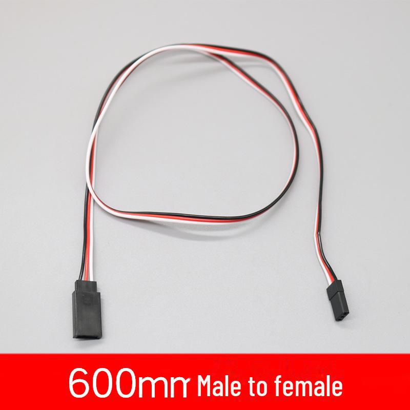 "30-Core Servo Extension Cable for Model Cars and Aircraft, Male to Female, 150/200/300/500mm"