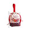 Cartoon Christmas Drawstring Apple Gift Bag Candy Cookie Packaging Bag Creativity Canvas Bag Christmas Party Decoration Kids