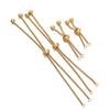 3PCS Extendable Chain Interchangeable Chain Suitable for Bracelets and Necklaces
