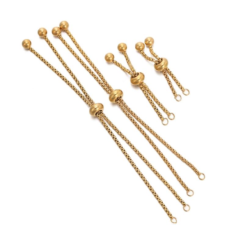 3PCS Extendable Chain Interchangeable Chain Suitable for Bracelets and Necklaces