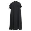 ENFOLD [Excellent Condition/24 Stainless Steel] 300HS733-1480 CAPE WAVE DRESS Dress 38 blackUsed