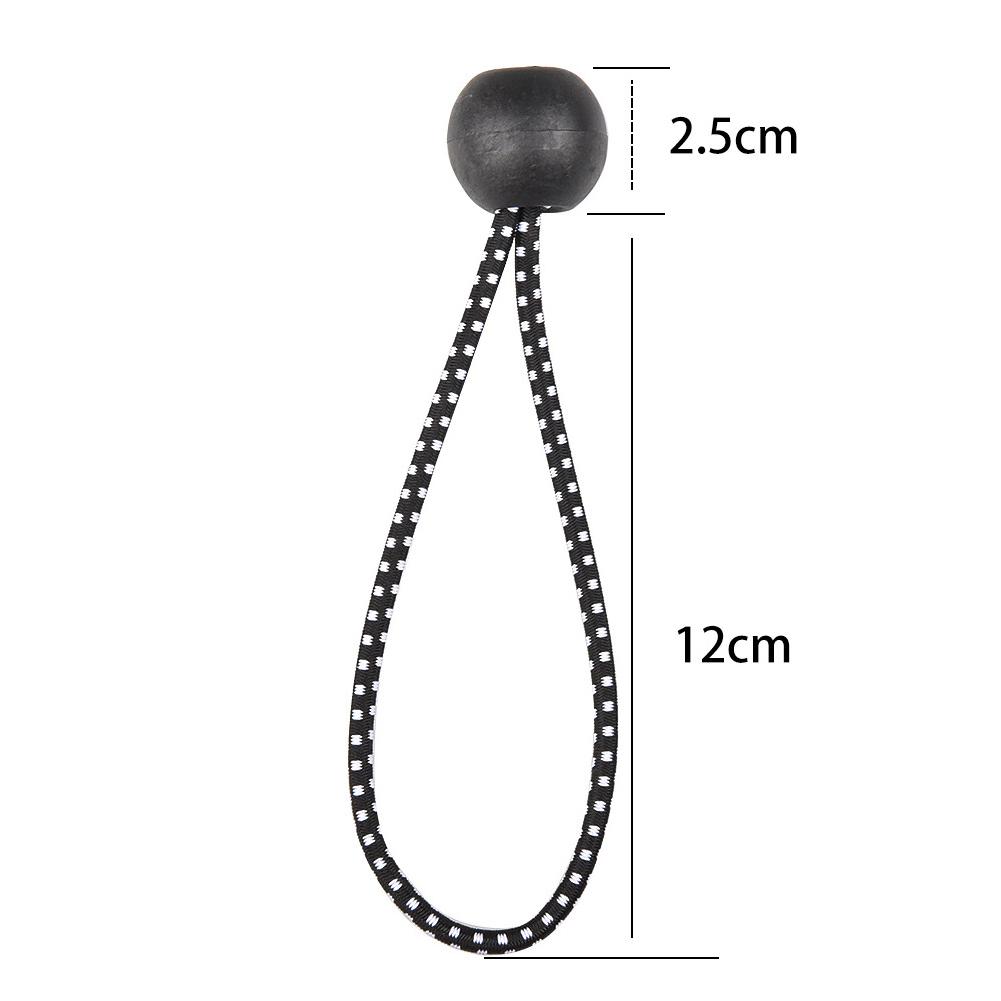 10/20/50 Pcs Ball Bungee Cords Tarp Canopy Bungee Balls with Elastic String Canopy Tarp Tie Down Bungee Balls Cable Organization