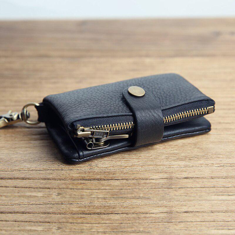 TOP originální kožená peněženka na klíče Designer Pánská klíčenka s držákem na klíče