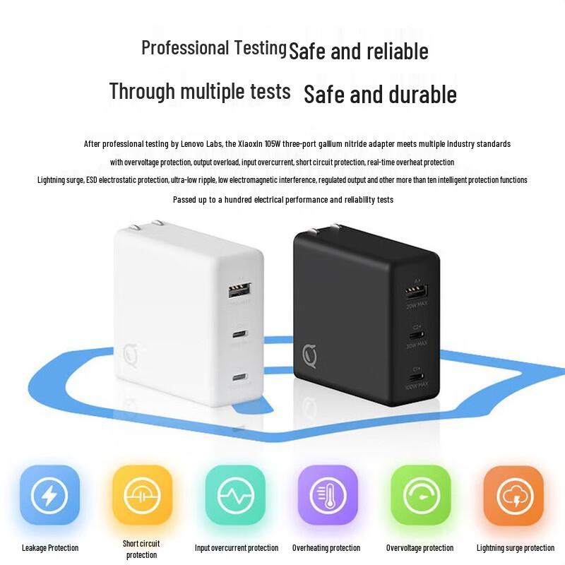 Lenovo Xiaoxin 105W GaN PD Fast Charger