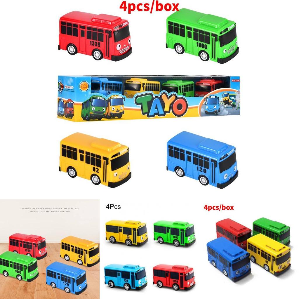 Hochwertiger Minibus in neun Farben mit funktionierenden Türen Lernspielzeug-Set