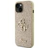 Guess Guhcp15Shg4Sgd Iphone 15 / 14 / 13 6.1 Złoty/Gold Hardcase Glitter Script Big 4G