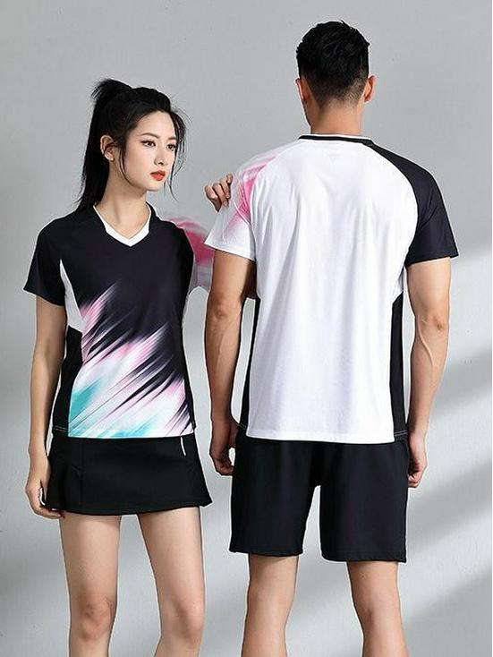 Couples' Comfortable Quick-Dry Breathable Sweat-Wicking Bingyu Fitness Tops - Women's Tennis & Casual Sport Wear.