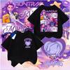 Dívčí oblečení pro batolata Kpop Lovci démonů Kreslené tričko Vtipný dárek pro fanoušky Harajuku Cool dětská trička Letní topy