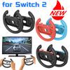 2pcs/Set Racing Steering Wheels for Switch 2 Controller Game Grip Handle Left Right Game Steering Wheel Controller Handle Holder