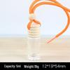 Car Glass Aromatherapy Lanyard for Air Vent - Refillable Perfume Bottle