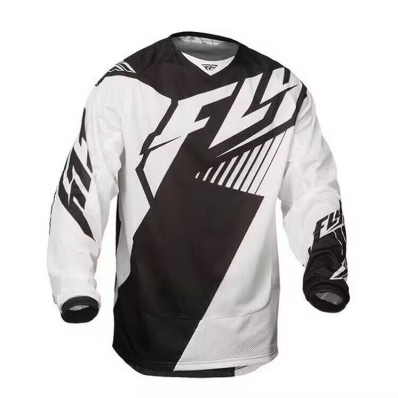 Mens Long Sleeve Mountain Bike Cycling Jersey Quick Dry Breathable Trail Downhill MTB Shirt