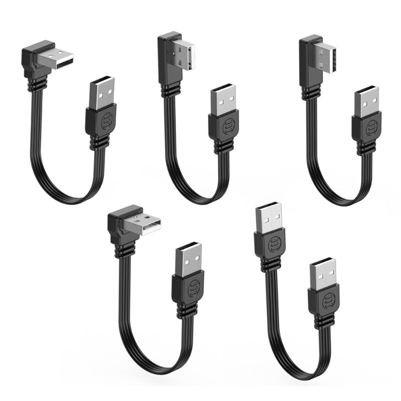 5-100cm USB 2.0 to USB 2.0 Conversion Adapter Cable Converter Wire Support 2A Fast Charging & 480Mbps Data Transfer