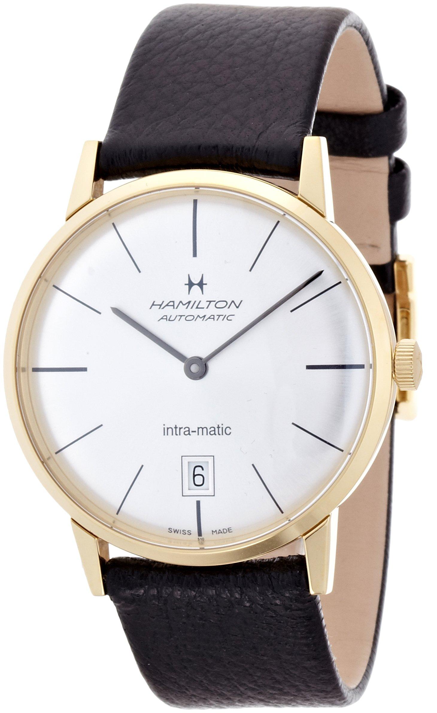 

HAMILTON Watch Genuine Warranty 38mm H38475751 Imported [Hamilton] INTRA-MATIC (Intra-Matic) Men s [Regular Product]