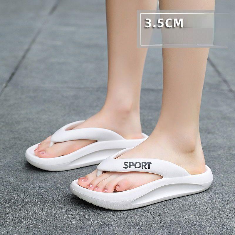 

Fashion Design Men s Casual Platform Non-slip Flip Flops Shoes Summer Bathroom Home Slippers Women s EVA Indoor Slides Sandals 36-37