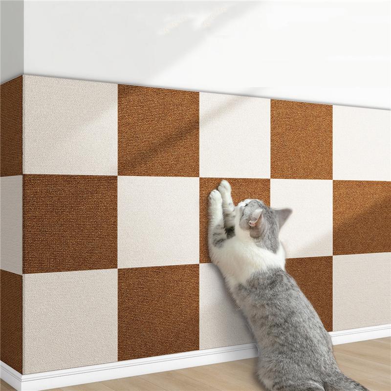 Self-Adhesive Non-Slip Carpet Tiles Thick & Durable Floor Mat for Concrete Office Bedroom Home Decoration