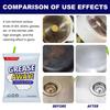 6Pcs All-Purpose Cleaning Powder Powerful Kitchen Cleaner Powder Grime Remover Stubborn Grease Stain Cleaner for Grill Oven Stove Pots