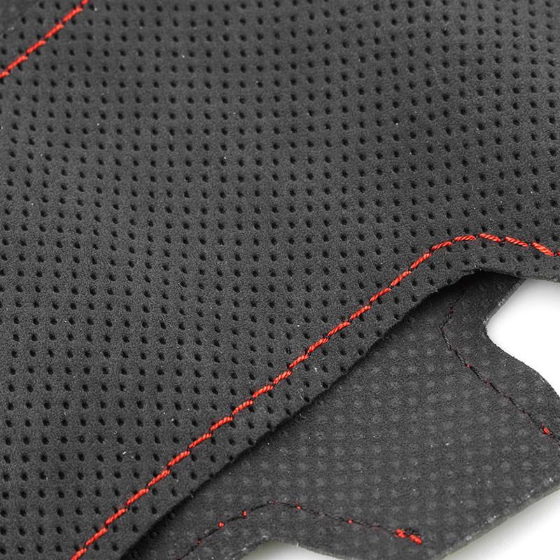 For Mercedes Benz C-Class W203 2001 2002 2003 2004 2005 2006 2007 Car Interior Steering Wheel Cover Suede Perforate Leather Trim