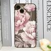 Schöne Ölmalerei Lotusblume Handyhülle für IPhone 16 15 14 11 Pro Max 13 12 Mini XR XS X 7 8Plus SE2 Weiche Silikonhülle