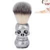 Men s Shaving Brush with   Skeleton Shape Handle Facial Beard Cleaning Grooming Shave Tool