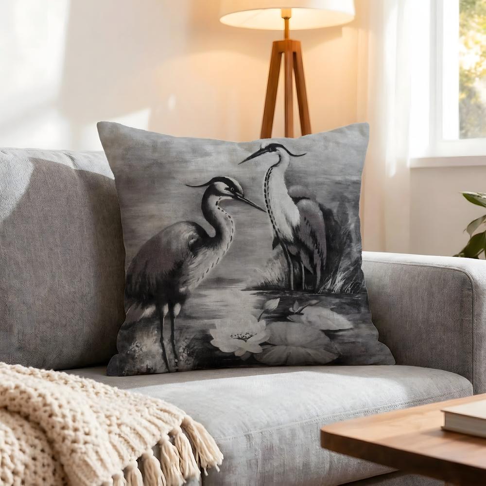 Brand Heron Preston Cushion Cover 1Pcs Decorative Covers Soft Cushion Case For Sofa Couch Decor 40X40 45X45 Pillowcases
