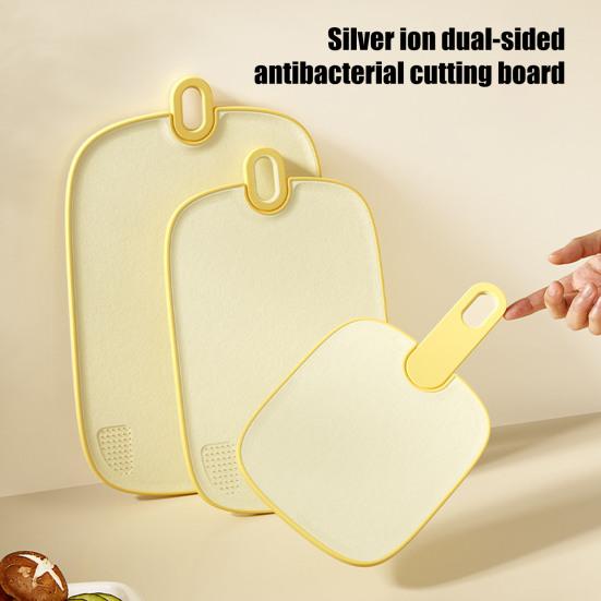 Chop And Serve Cutting Board Anti-Slip Plastic Chopping Board for Meat Veggies Safe Kitchen Essential