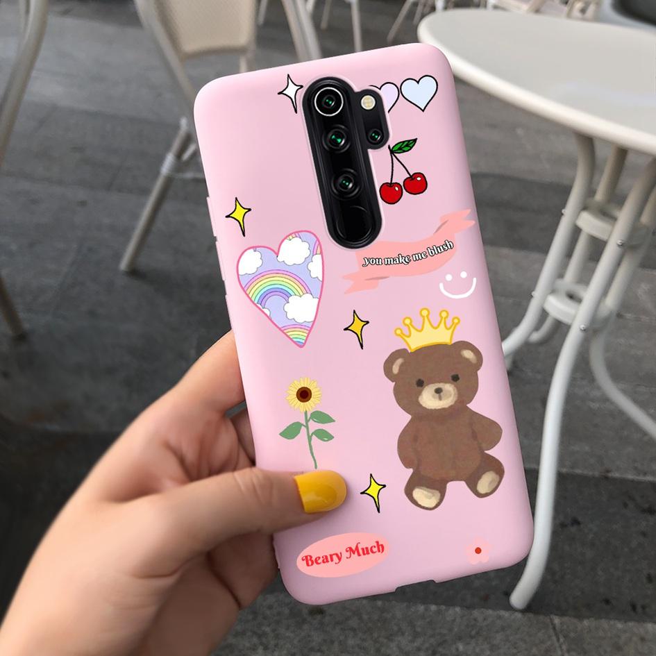 For Xiaomi Redmi Note 8 Pro Case Luxury Landscape Slim Silicone Soft TPU Shockproof Bumper For Xiaomi Redmi Note8 Pro 8Pro Cover