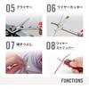 Victorinox Deluxe Tinker Swiss Army Knife 17 Functions with Pliers and Screwdriver Compact Multi-Tool
