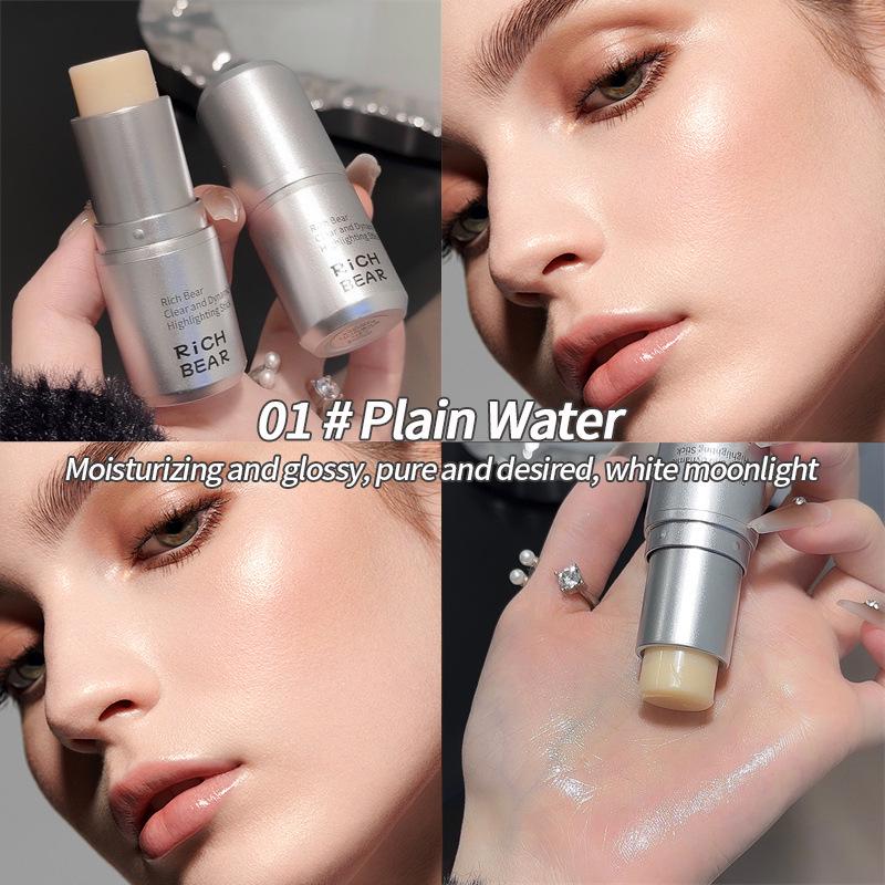 

Pearl Glitter Highlight Stick: Long-lasting, Smudge-free, Watery Finish 8g