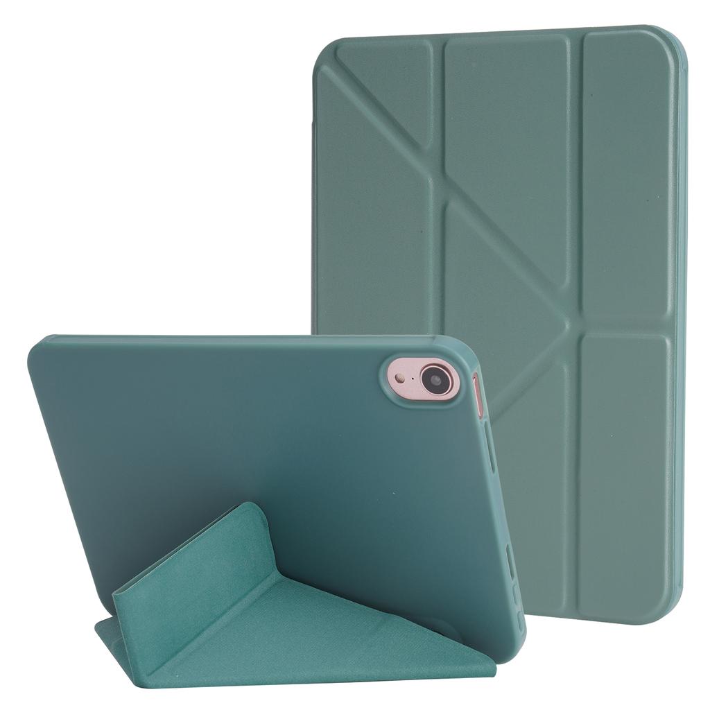 Für iPad Air 11 (2025)/(2024) Hülle PU-Leder+Silikon Origami-Ständer Schutzhülle