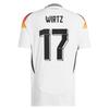 Maglia da Calcio da Uomo Portogallo Euro /25 Casa Trasferta Fan Cristiano Ronaldo 7 Manica Corta Adulti Bambini