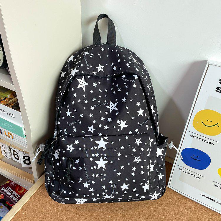 Versatile Japanese & Korean Style Backpack for Girls - Ideal for Junior High, High School, College, Elementary, Mori Style, Five-Star Design.