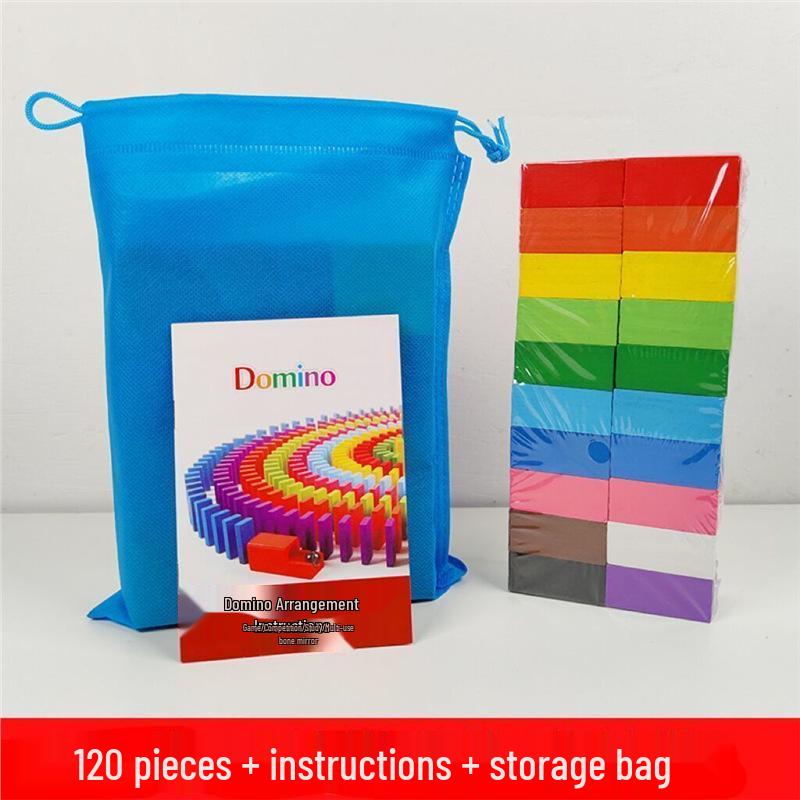 

Набор домино из 1000 штук - Конкурентная развивающая игрушка для детей и взрослых, Идеально подходит для тренировки мозга и обучения по Монтессори. Standard