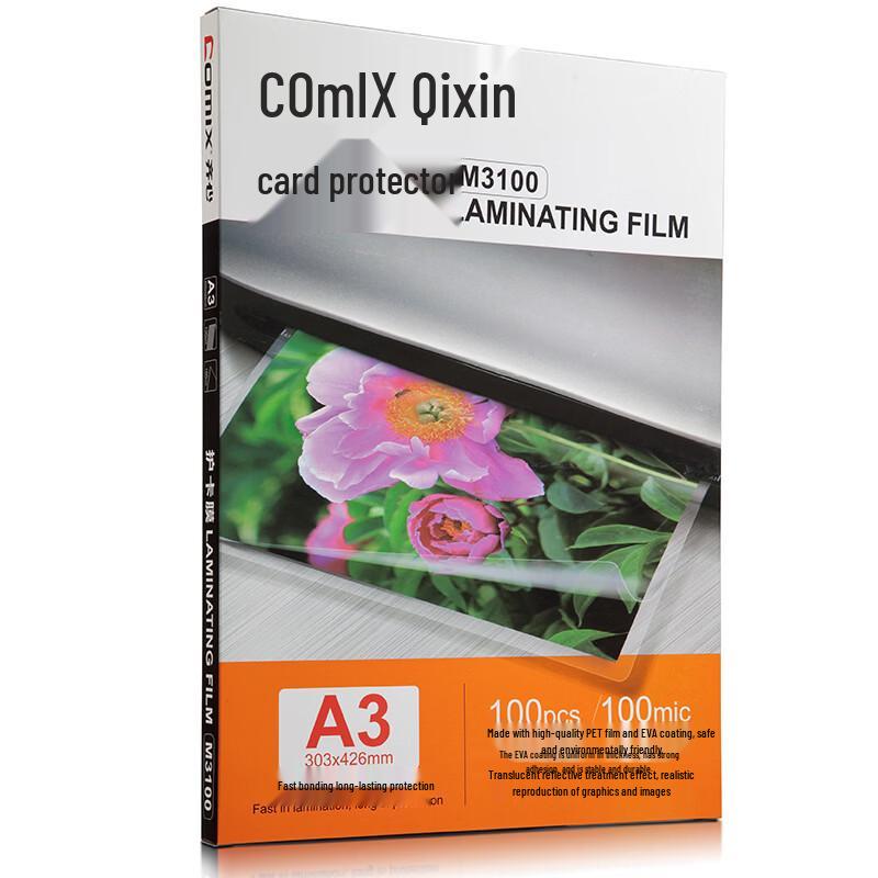 Comix M3100 Transparent Laminating Film CN plug (adapter included)
