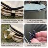 Outdoor Camping Trash Can Foldable Multifunctional Storage Box Large Capacity Dirty Clothes Basket for Picnic BBQ Home Organizer