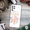 PERSONALISED floral name initial Case For OPPO A98 A78 A79 A16 A76 A96 A5 A9 A53 A17 A77 A15 A52 A72 A74 A94 A54S A57S Cover