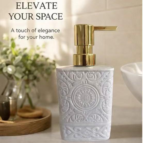 European ceramic lotion bottle soap bottle hotel supplies hand washing bottle press lotion bathroom accessories soap dispenser белый