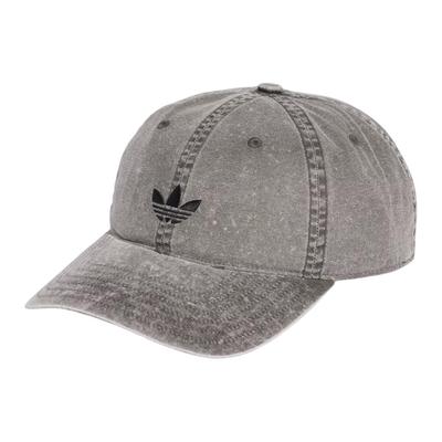 adidas Eredeti D-gyűrűs Csattal Hímzett Háromlevelű Clover Mintás Pamut Baseball Sapka Uniszex Sapkák Fekete KE0856