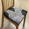 Potahy na židle do jídelny Strečový potištěný potah na jídelní židli Polstrovaný sedák na židli Slipcovers pro kuchyň, kancelář 1 ks