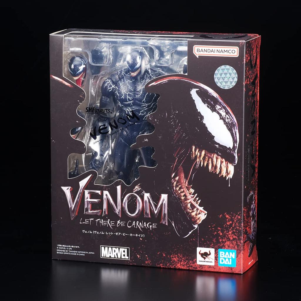S.H.Figuarts Venom: Let There Be Carnage Venom, approximately 190mm, PVC & ABS painted action figure