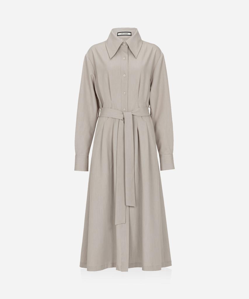Leobeucham [Kate Belt Dress_Beige] Kate Belt Dress_ Beige